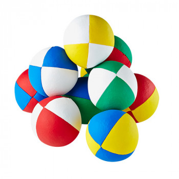 Jonglierball - Stretch - Beanbag pro Stück - Gelb/Weiß