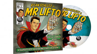 MR LIFTO - Rot - (DVD und Gimmicks) by Ryan Schlutz and Big Blind Media  - Kartentrick
