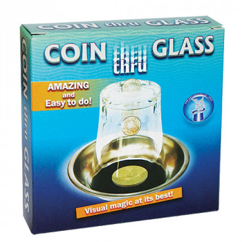 Münze durch Glas - Coin Thru Glass - Münztrick