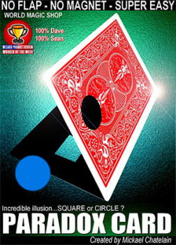 Paradox Card by Mickael Chatelain - Blau - Kartentrick