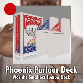 Phoenix Parlour Gaffed Deck - Blank Face - Rot - Leere Vorderseiten