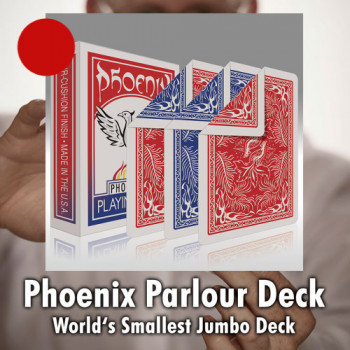 Phoenix Parlour Gaffed Deck - Double Back - Rot/Rot - Doppelrücken