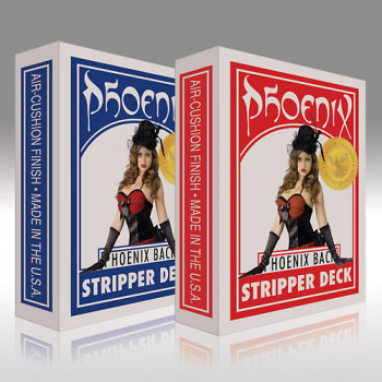 Phoenix Stripper Deck - Blau - Casino Qualität - Kartentrick