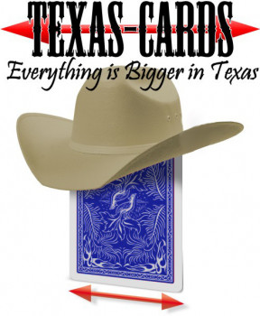 Phoenix Texas Deck - Wide - Blau - Gaff Cards