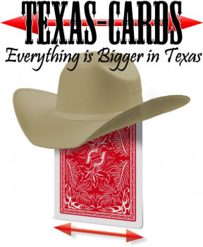 Phoenix Texas Deck - Wide - Red - Gaff Cards