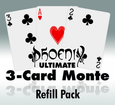 3 Card Monte Ultimate - Phoenix Refill - Kartentrick