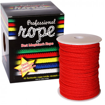 Zauberseil Rot - Professional Rope - 100% Cotton
