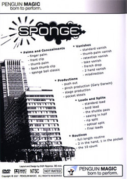 Sponge by Jay Noblezada - DVD und Schwammbälle