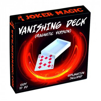 Verschwindendes Kartenspiel - Magnetisch - Vanishing Deck (magnetic) by Joker Magic