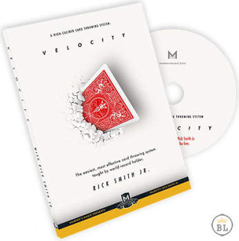 Velocity: High Caliber Card Throwing System by Rick Smith Jr. - Kartenwerfen mit Wurfkarten DVD