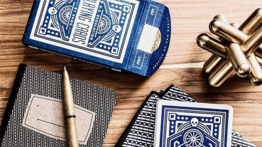 DKNG Wheel Playing Cards by Art of Play - Blau - Pokerdeck