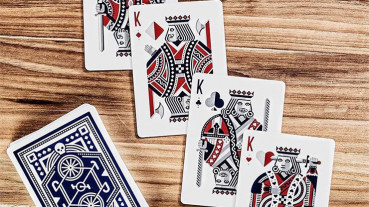 DKNG Wheel Playing Cards by Art of Play - Blau - Pokerdeck