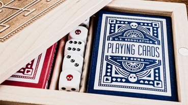 DKNG Wheel Playing Cards by Art of Play - Blau - Pokerdeck