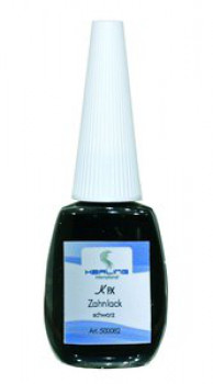 Zahnlack 12ml Schwarz - Theater