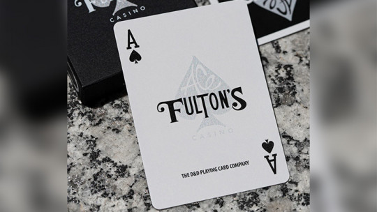 Ace Fulton's Casino (Black) - Pokerdeck