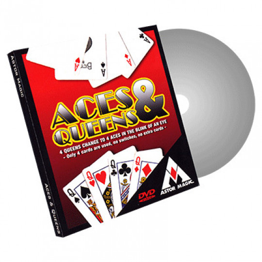 Aces and Queens (Cards Color Varies) by Astor