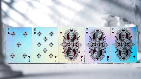 Preview: Alabaster Michelangelo HOLO by TCC Fashion - Pokerdeck