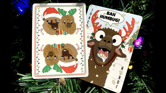 Alpaca Christmas Playing Cards - Pokerdeck
