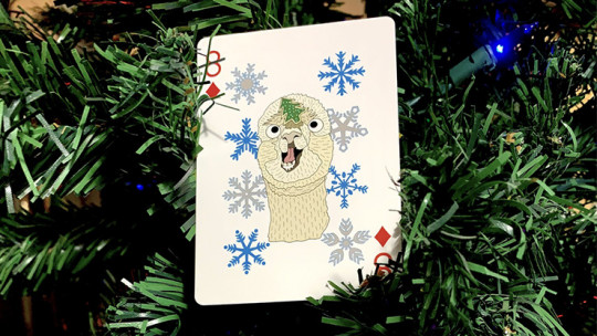 Alpaca Christmas Playing Cards - Pokerdeck