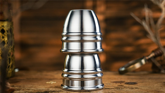 Preview: Aluminum Alloy Cups and Balls Matching Solid Cup by TCC Magic