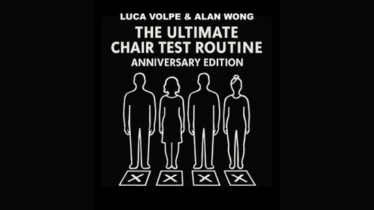 Anniversary Edition Ultimate Chair Test (Stage) by Luca Volpe and Alan Wong
