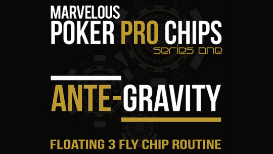 Marvelous Poker Chips - Ante Gravity - Floating 3 Fly Chip Routine by Matthew Wright