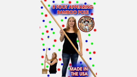 Preview: Appearing Bamboo Pole - 8 Feet By Big Guys Magic