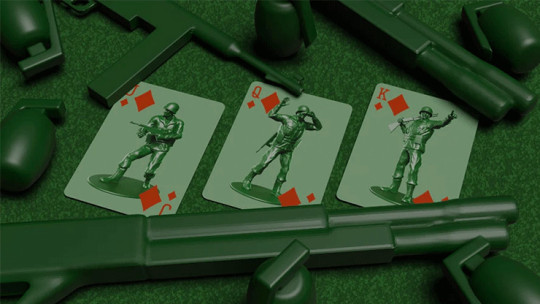 Preview: Army Men Playing Cards