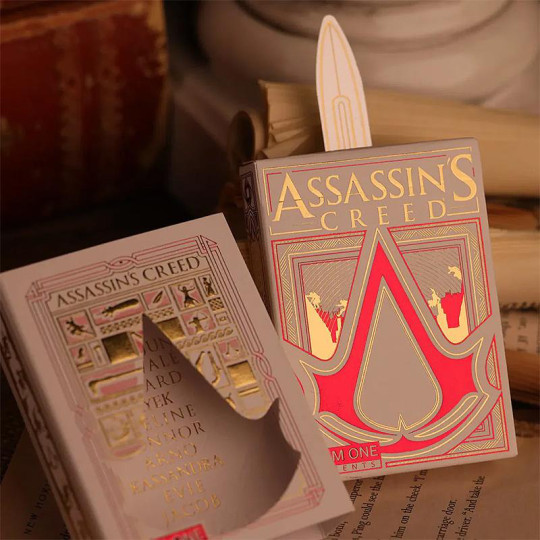 Preview: Assassin's Creed Legacy Playing Cards - White Hidden Blade Edition