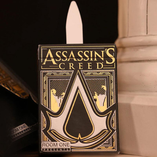 Assassin's Creed Legacy V2 Playing Cards - Black Hidden Blade Edition