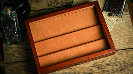 Aufbewahrungsbox aus Holz für 15 Pokerdecks - Wooden Storage Box by TCC