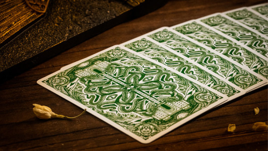 Babylon (Forest Green) by Riffle Shuffle - Pokerdeck