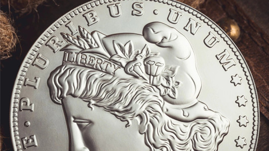 Preview: Bacon Jumbo Coin (Morgan) by Bacon Magic