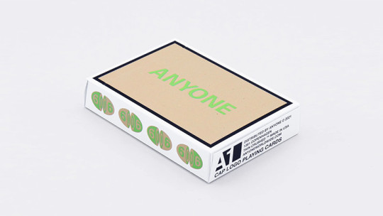 Beige/Green Cap Logo ANYONE - Pokerdeck