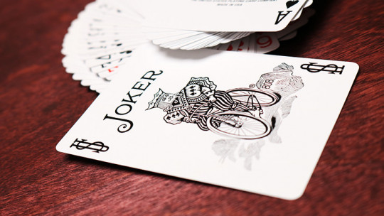 Bicycle 807 Rider Back - Blau - Standard Pokerkarten - Classic Box