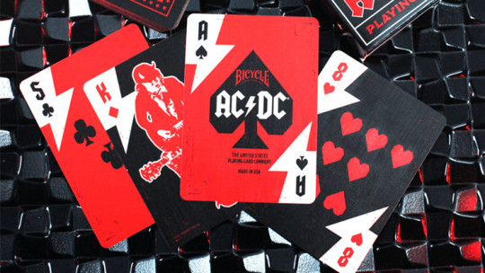 Bicycle AC/DC by US - Pokerdeck