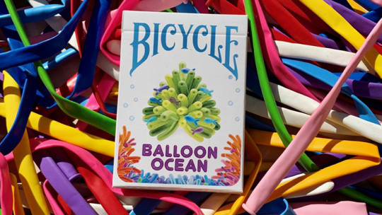 Bicycle Balloon Stripper (Ocean) - Pokerdeck