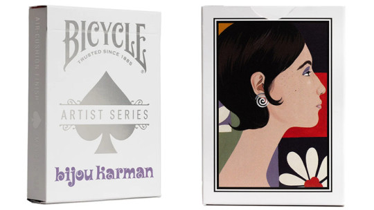 Bicycle Bijou Karman Purp/Red Box Set by US - Pokerdeck