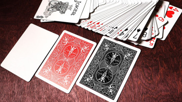 Bicycle Black Playing Cards by USPC - Schwarzes Deck