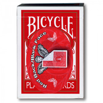 Gaff Deck Blank Face Bicycle 809 Mandolin - Rot