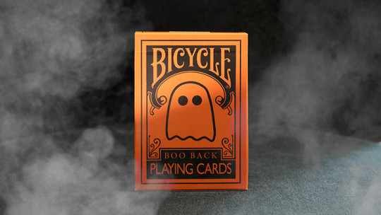 Bicycle Boo Back (Orange) - Pokerdeck