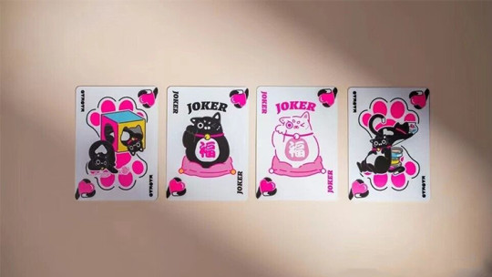 Bicycle Cat (Pink) by US Playing Card Co. - Pokerdeck