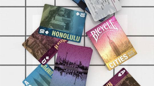 Preview: Bicycle Cities of the World by US Playing Card - Pokerdeck
