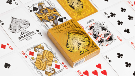 Bicycle Gold Dragon by US Playing Card Co - Pokerdeck