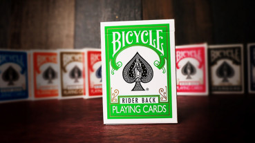 Bicycle Green Playing Cards by USPC - Grün Deck