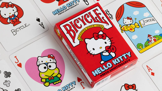 Bicycle Hello Kitty 50th Anniversary by US Playing Card Co - Pokerdeck