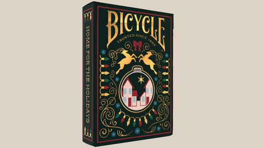 Bicycle Home for the Holidays by US - Pokerdeck