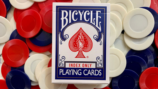 Bicycle Index Only Blue - Pokerdeck