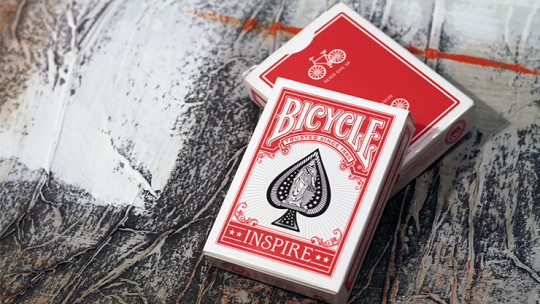 Bicycle Inspire - Rot - Pokerdeck