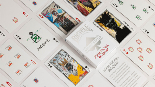 Bicycle Jean-Michel Basquiat (Box Set Red/Blue) by US - Pokerdeck